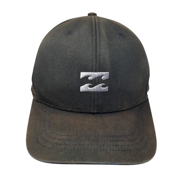 Billabong Snapback Hat Black One Size Adjustable Embroidered Logo - Picture 1 of 9